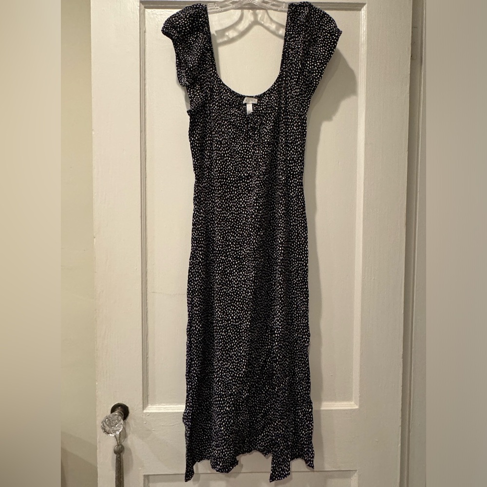 Leith Size L black and white dress
